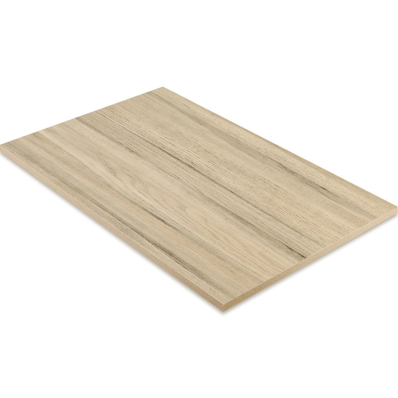 Superbe plateau de table monobloc Kaboon pour usage domestique ou commercial, H 1 po x l 43 po x P 23,62 po, Chêne