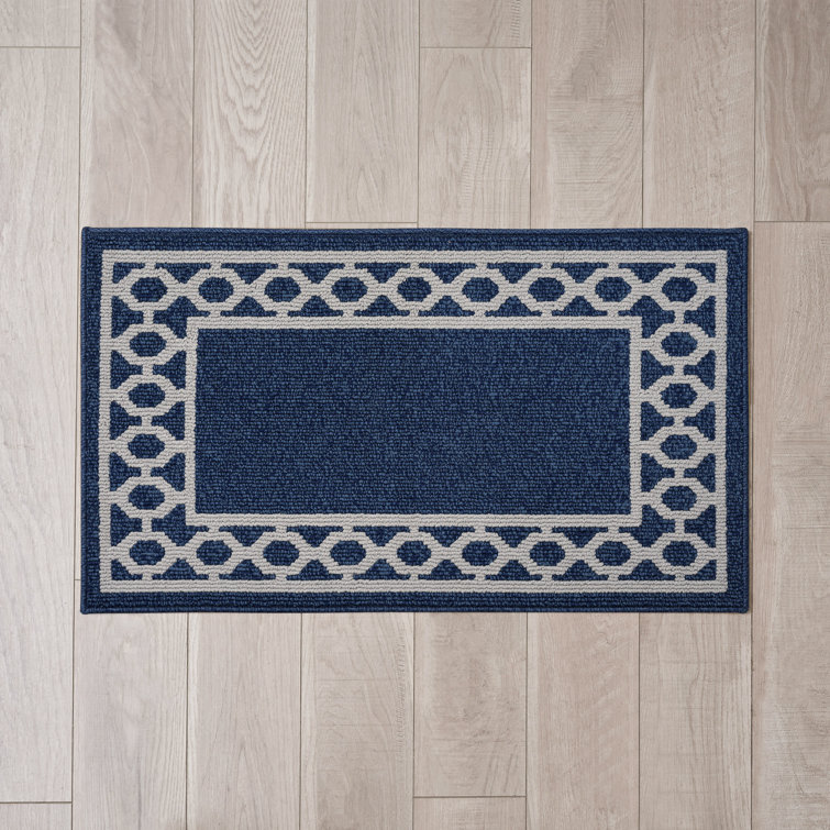 Jean Pierre New York Christine Border Machine Washable All Loop Tufted Rugs 1-Piece