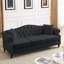 Canapé Chesterfield en velours Chesterfield pour salon, canapé 3 places