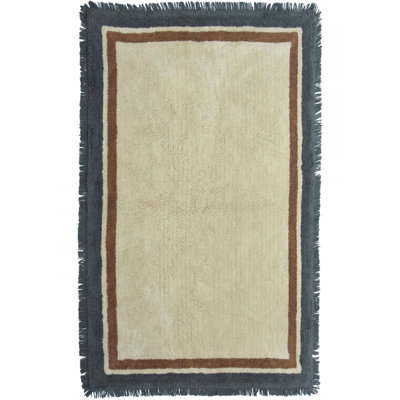 Rectangle Cotton Hand Woven Area Rug