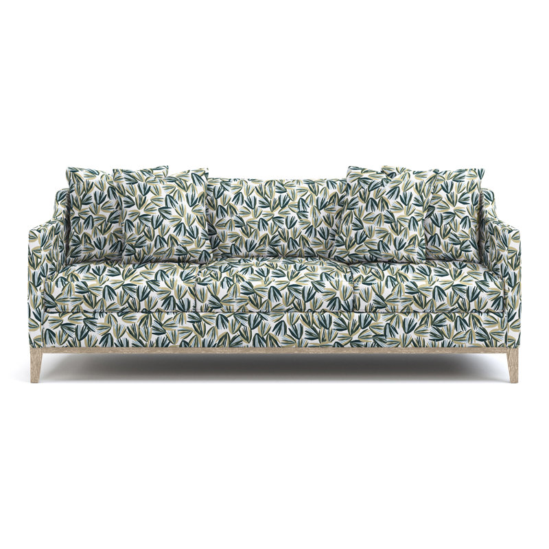 Maidstone Sofa, Sandbank, Perigold Palmetto Verdigris