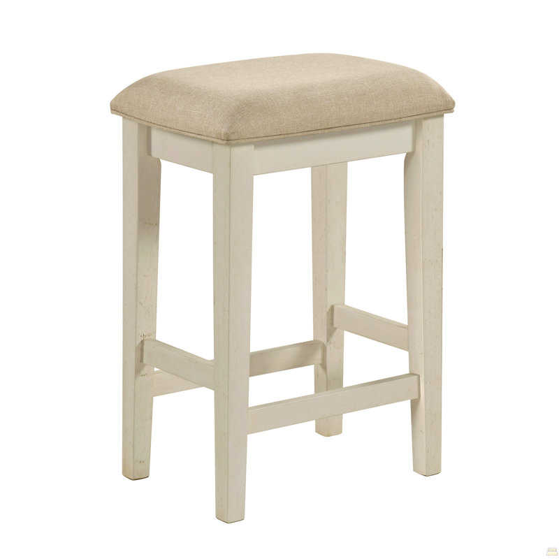 Ensemble de table de salle à manger à hauteur de comptoir moderne à deux tons 4pc