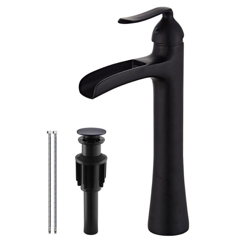 Single-handle Bathroom Faucet, Matte Black