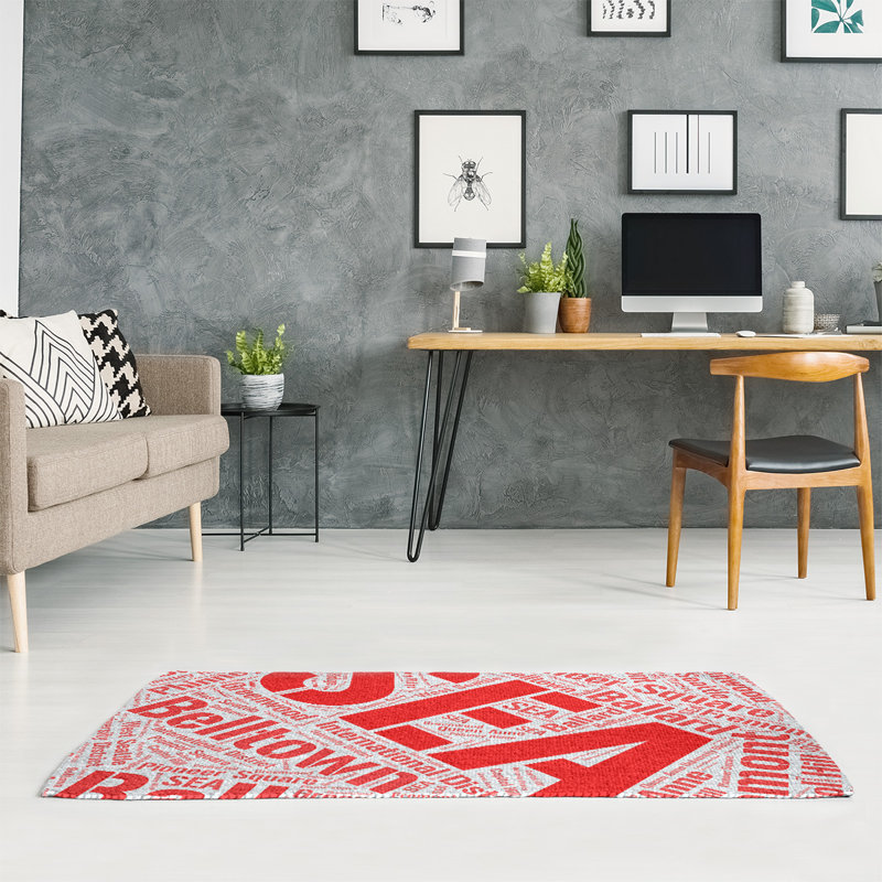 Chenille Indoor Rug, Rectangle 4' x 6'