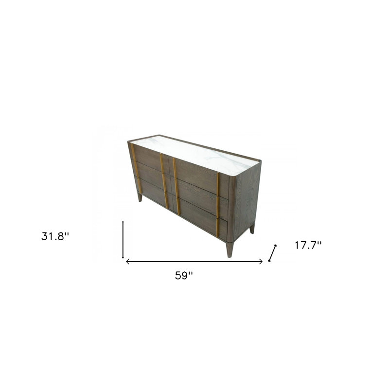 Commode double 59 po