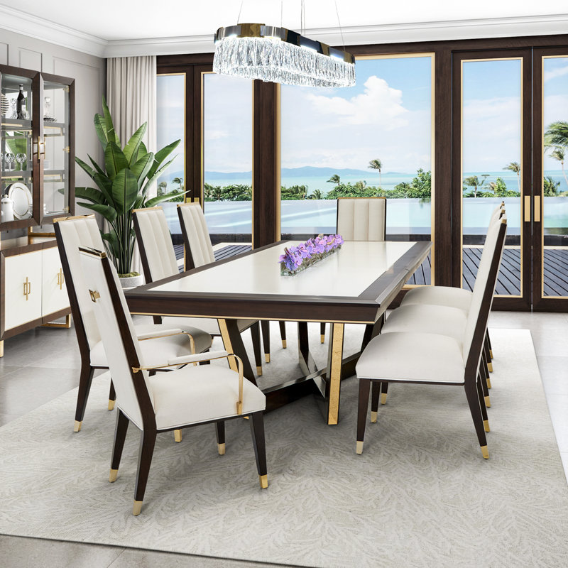 Belmont Place Solid Wood Dining Table