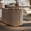 Bureau en L en fritté de luxe avec armoire de rangement-1596075493