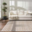 Tapis beige / brun Jasha-227094219