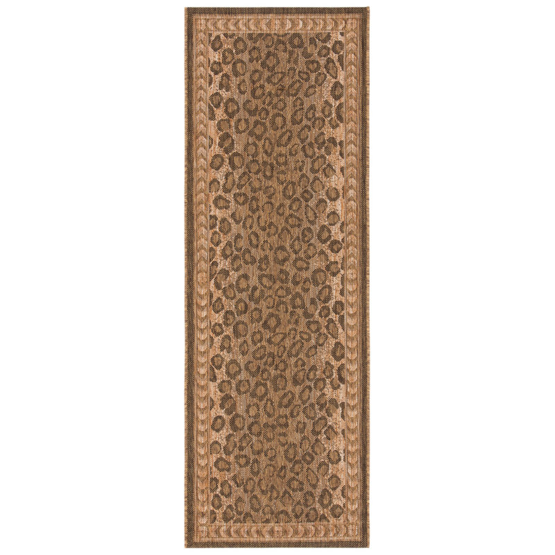 Tapis d'intérieur / extérieur à imprimé animal Colturo Performance, Tapis de couloir 2 pi 3 po x 8 pi