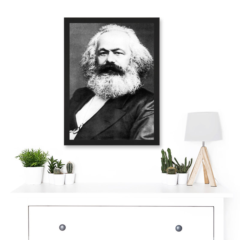 Karl Marx Vintage Photo - Single Picture Frame Art Prints