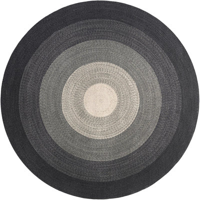  Ombre Hand Braided Wool Rug