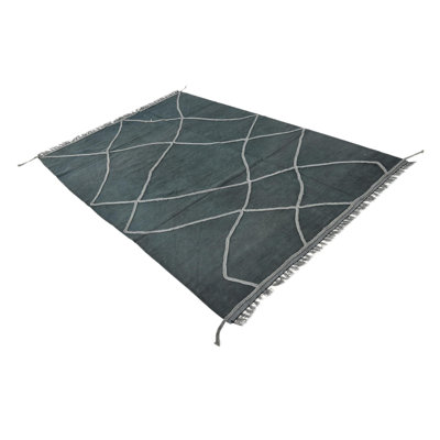 Tapis olive 5x8