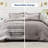 Bedsure Comforter Set, Cationic Dyeing Bed in a Bag with Comforter, Sheets, Pillowcases & Shams-100517703-100517701