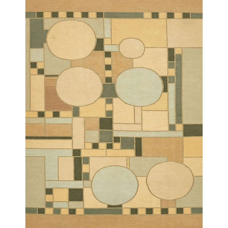 Tapis abstrait moderne 511, Rectangle 8 pi x 12 pi
