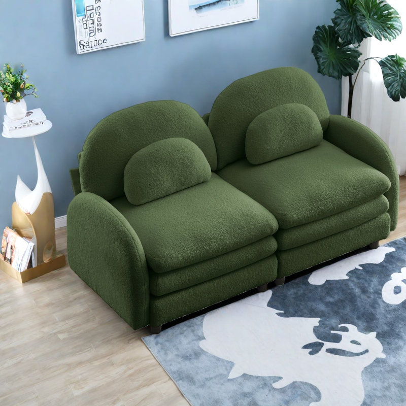 Causeuse incurvée 2 places Cloud Comfort