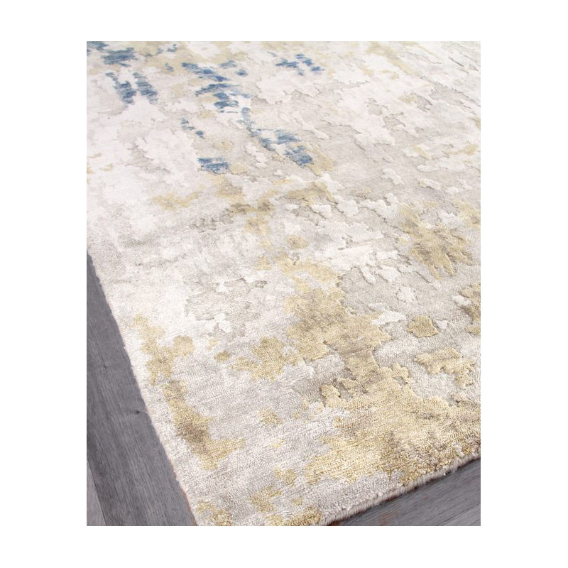 Laureno Hand Knotted Area Rug, Rectangle 10' x 14'