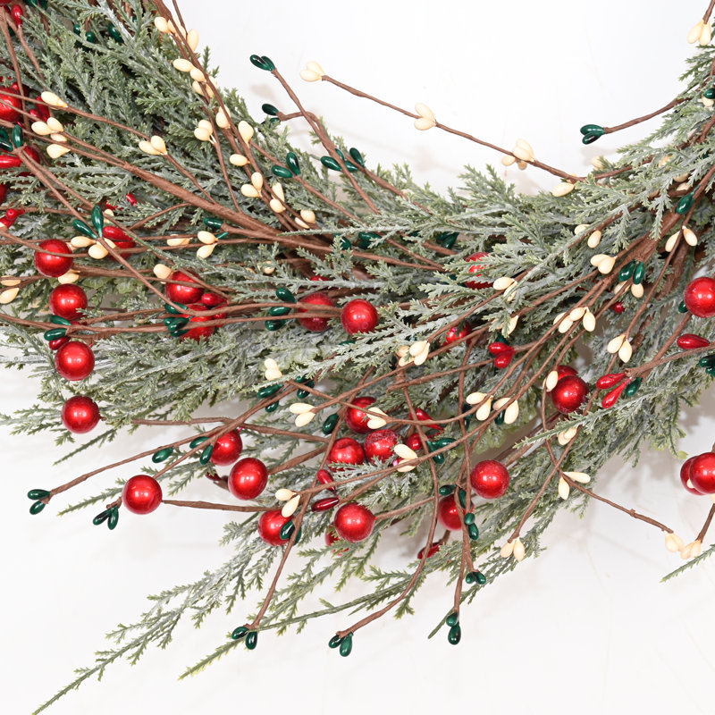 Couronne de sapin de Noël 24 po