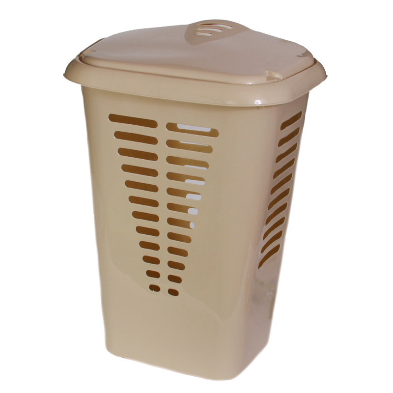 Panier à linge perforé, Beige