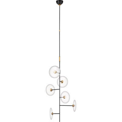 6 - Light LED Chandelier