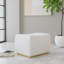 Valencia Boucle Rectangle Ottoman