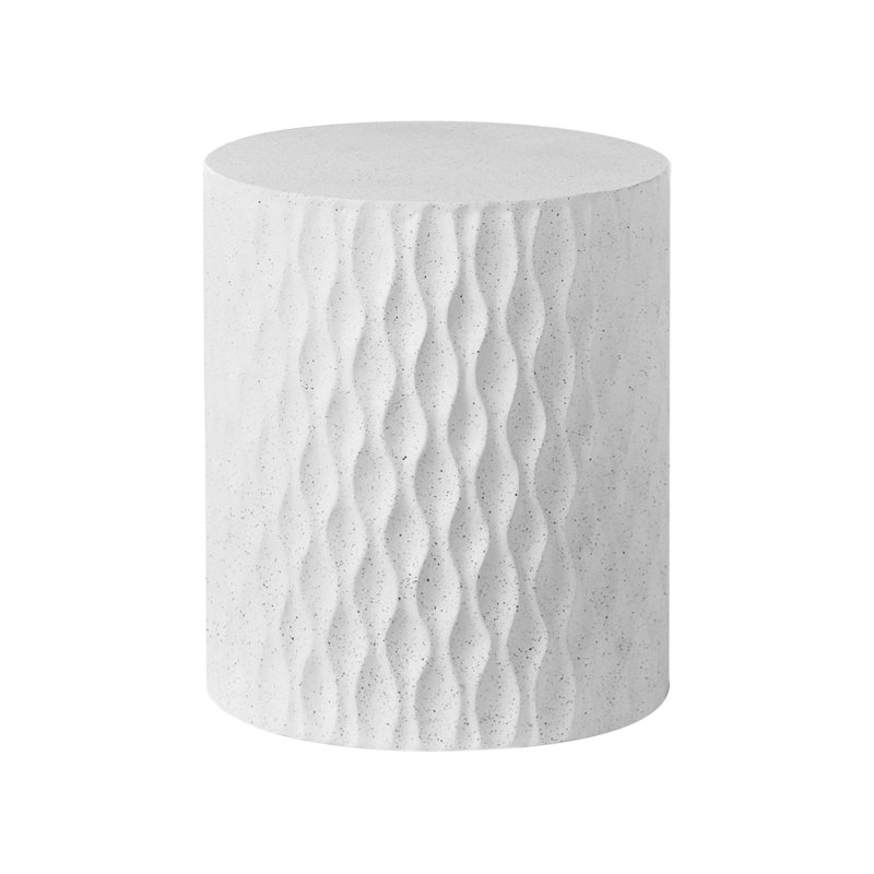 Round 37Cm L Outdoor Side Table