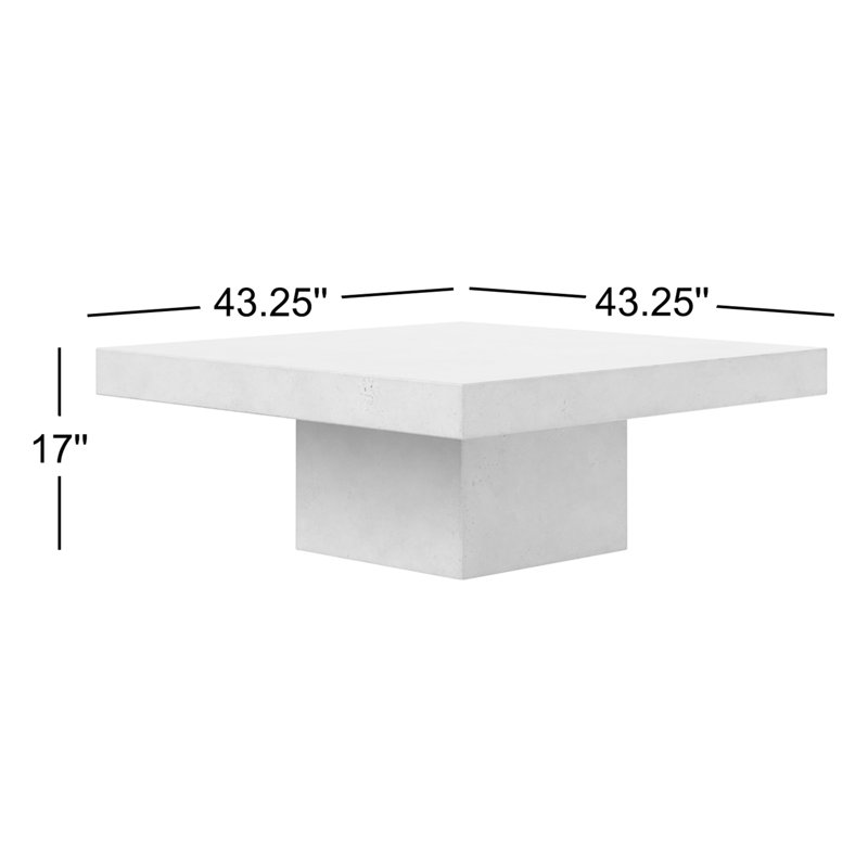 Mixx Una Coffee Table, Dark Gray