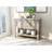 Cambridge Series Buffet Sideboard Console Table With Bottom Shelf-985562059
