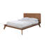 Lit en placage de bois massif 1pc-790664909