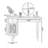 Makeup Vanity with Light mirror,1 drawers
