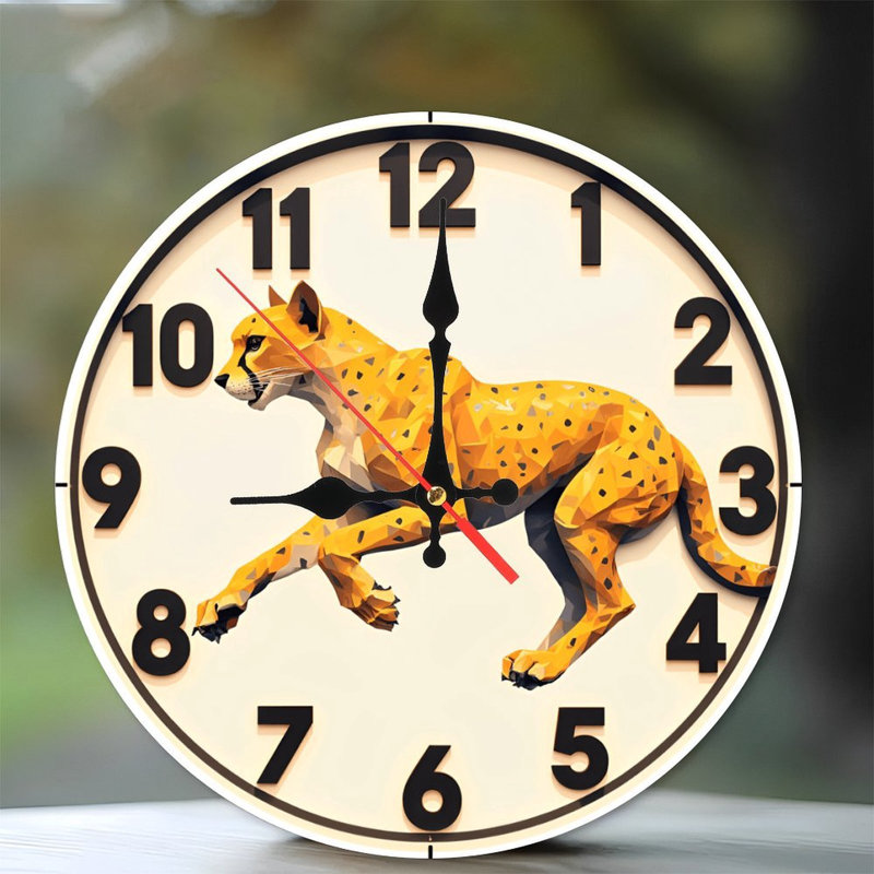 Horloge artistique pour chien