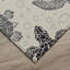 Tapis gris / brun en polyester tissé à la machine intérieur / extérieur Grajeda-53402632