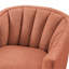 Fauteuil d'appoint pivotant à jupe-241993017