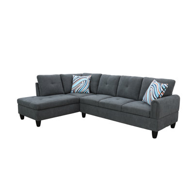 Englewood Upholstered L-Shaped Sofa & Chaise