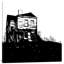Peinture sur toile tendue, "house"-20200217