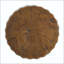 Table d'appoint Tree Stump MGO avec finition grain de bois