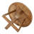 47.2" Solid Wood Round Dining Table