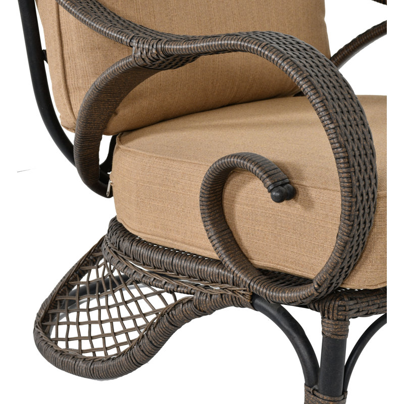 Chaise à assise profonde avec coussins Jared