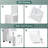 Antarctic Star Stylish Portable 22 Pint Dehumidifier, 24-Hour Timer, Basement/Bathroom/Laundry Room