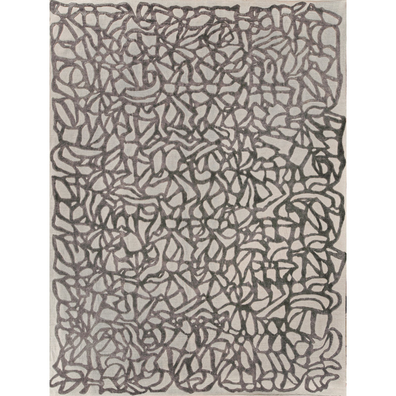 Goudy Abstract Area Rug, Rectangle 14' x 18'