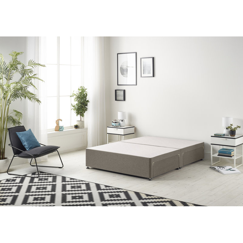 Fayetta Divan Bed Base, Coffee, 4 Drawers, Double (4'6)