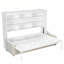 Ensemble de lit escamotable Hideaway avec canapé, tablettes de rangement intégrées et éclairage DEL-116501869