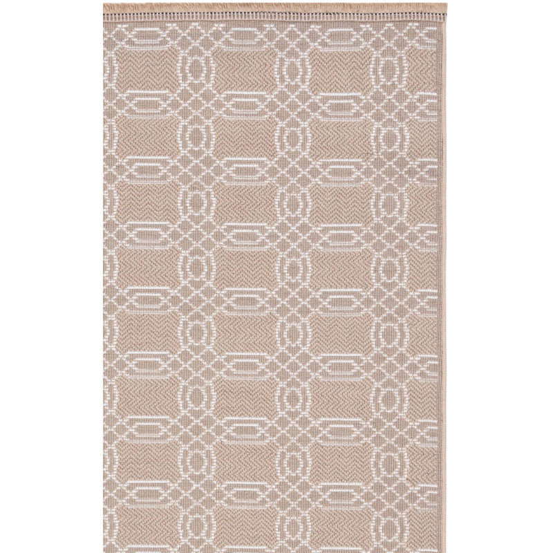 Tapis à motif géométrique Adkison Performance, Rectangle 8 pi 6 po x 12 pi