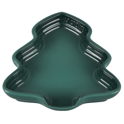 Le Creuset Noel Collection Stoneware Tree Shaped Spoon Rest