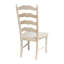 Chaise d'appoint en bois massif Prunier
