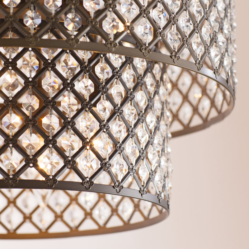 Mazelina 8 - Light Drum Chandelier