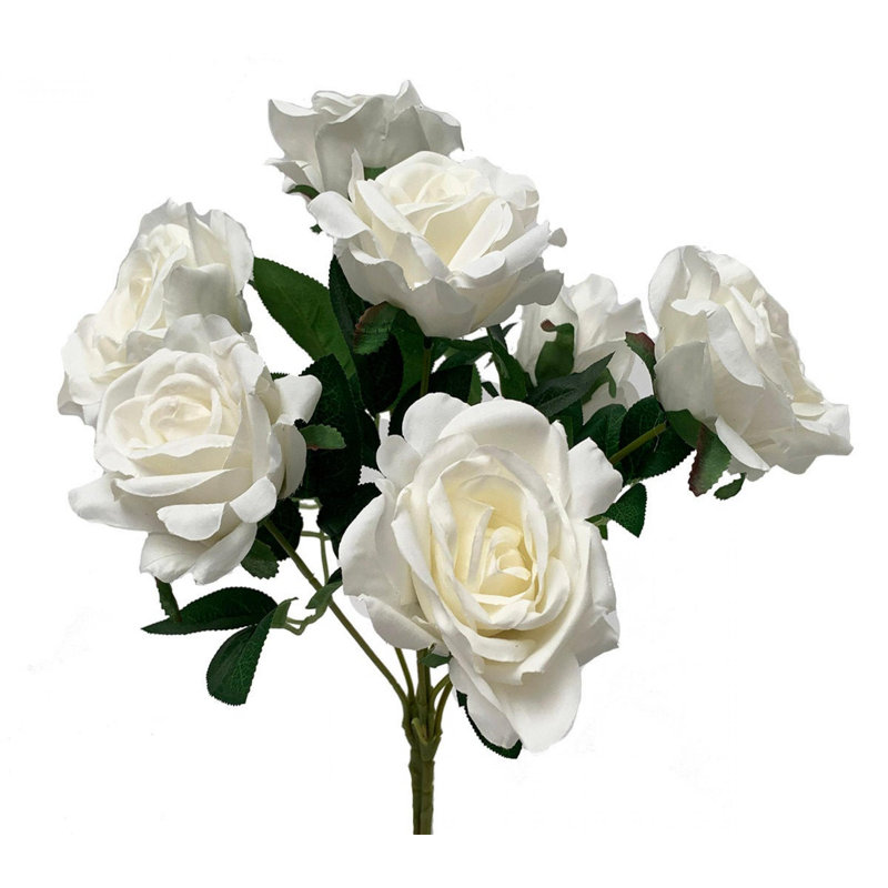 Fleur artificielle crème rose ballerine