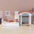 Offset Bunk Bed with Wardrobe, Drawers, Upholstered Guardrail and Hanging Rod-126544002
