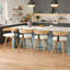 Tabouret de bar rotatif 26 po Levick