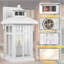 Ensemble de 2 appliques murales d'extérieur-789029338
