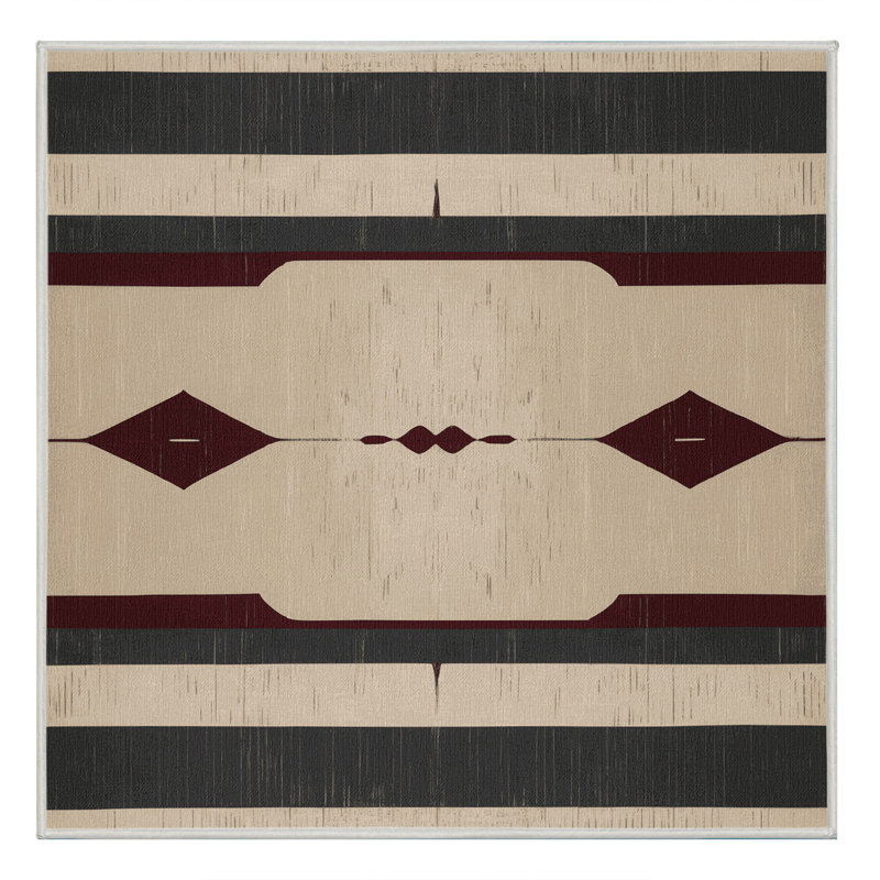 Vintage Vista Rug, Square 5'